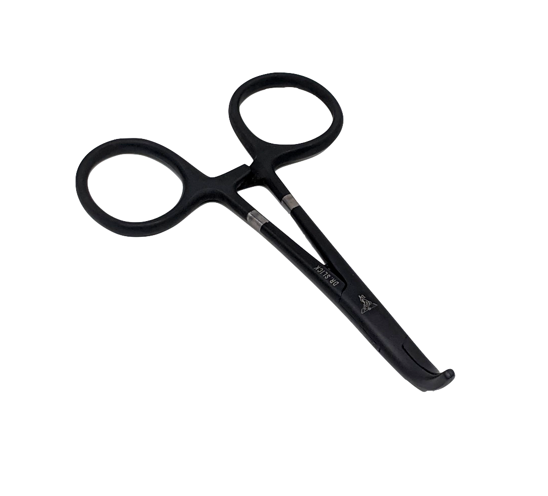 Dr. Slick Clamp Black Curved 5″