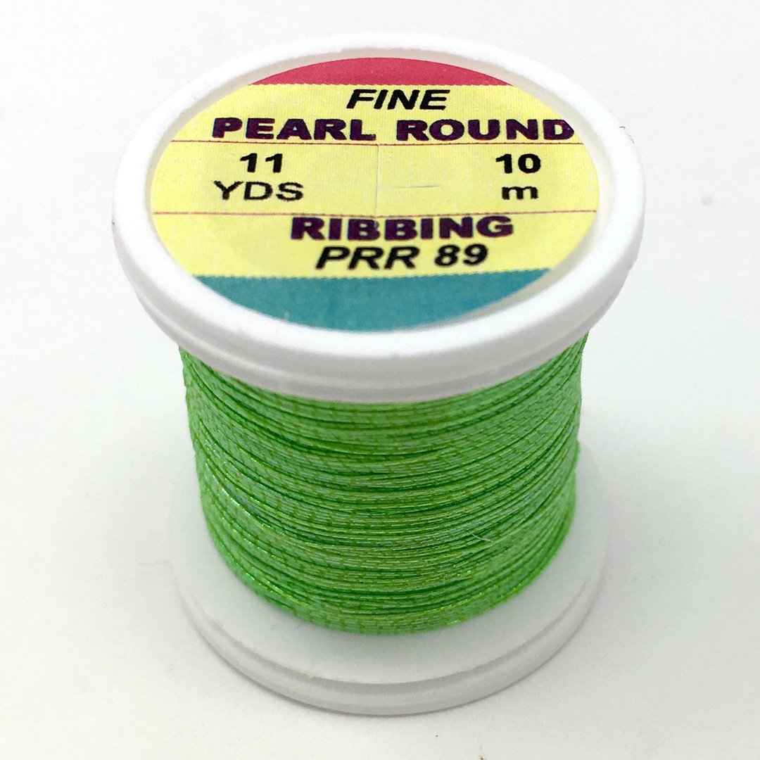 Hends Pearl Round Ribbing Tinsel- 11 Yard Spool