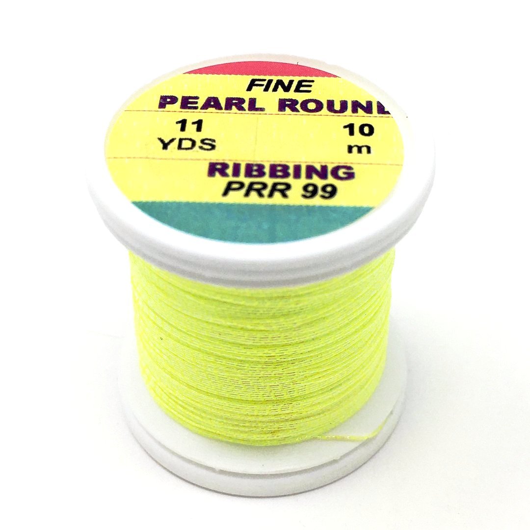 Hends Pearl Round Ribbing Tinsel- 11 Yard Spool